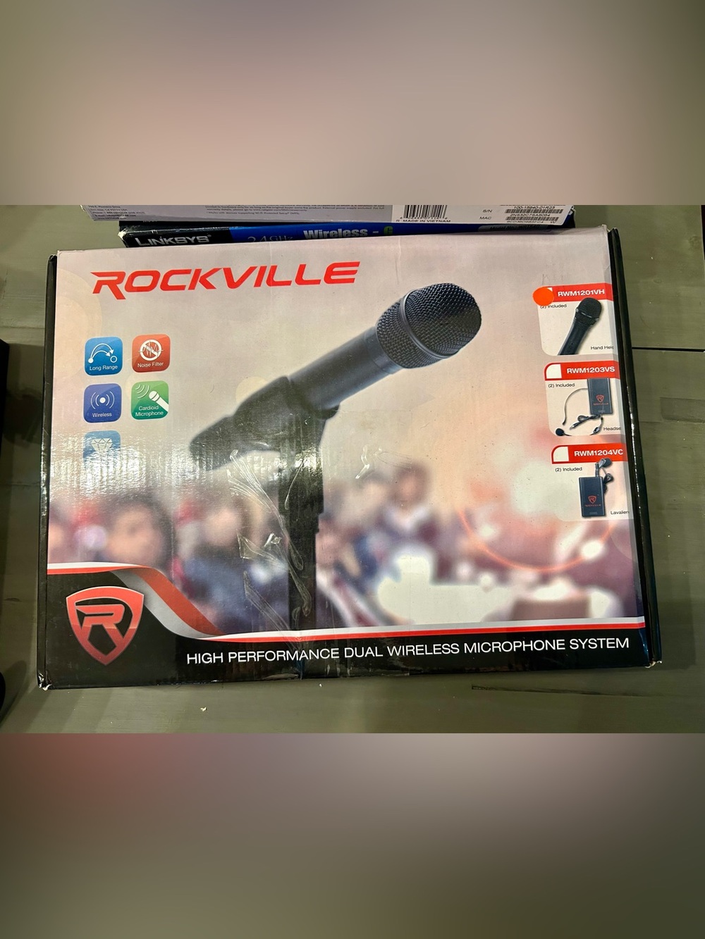 Rockville Wireless Dual Handheld Microphone System